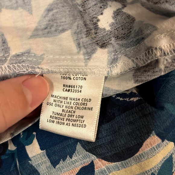 Urban Outfitters Kimchi Blue Floral Print Strapless Pocketed White Blue Dress 4 - Picture 14 of 14